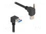 DELOCK Câble USB A vers USB B 90°, 1m, noir