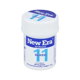 NEW ERA SAL SCHUSSLER Nº11 silicea 240 comp.