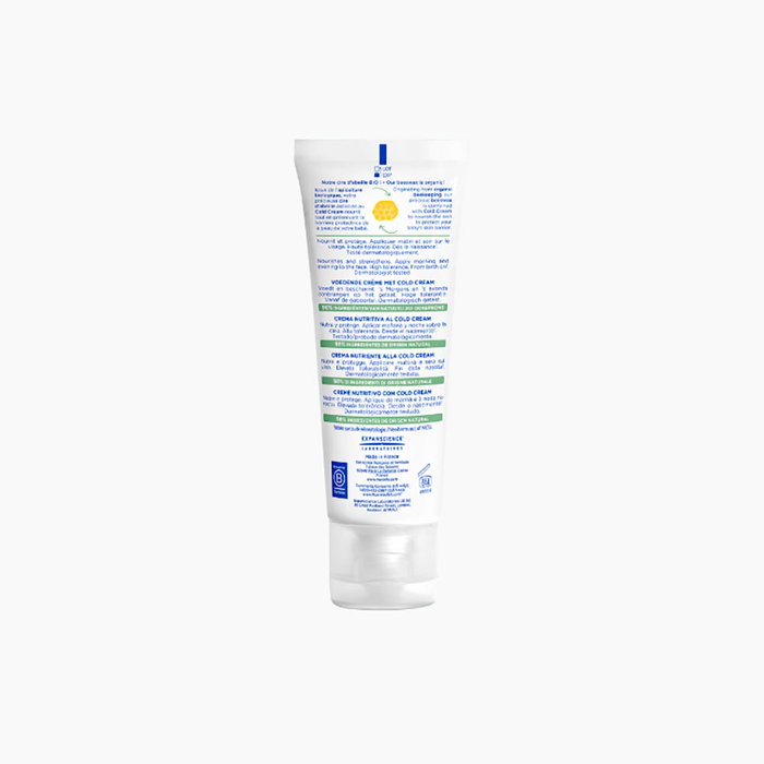 Mustela Crème visage nourrissante bébé-enfant à la Cold Cream, Cire d'Abeille BIO, Peaux Sèches, 40 ml