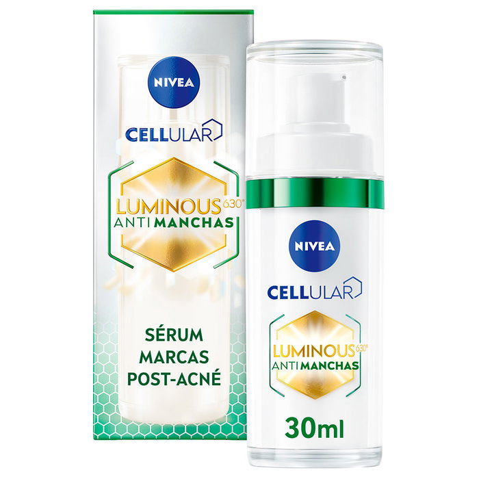 Nivea LUMINOUS630 Sérum Anti-Marques d'Acné pour Femme, Traitement Jour/Nuit, Peaux Mixtes à Grasses, 30 ml