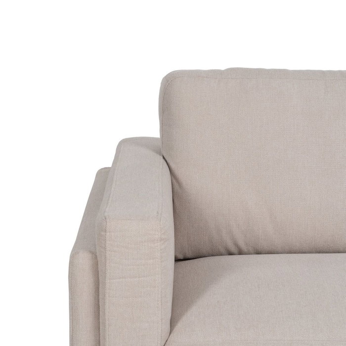 BigBuy Home Canapé trois places Beige BigBuy Home Canapé trois places Beige