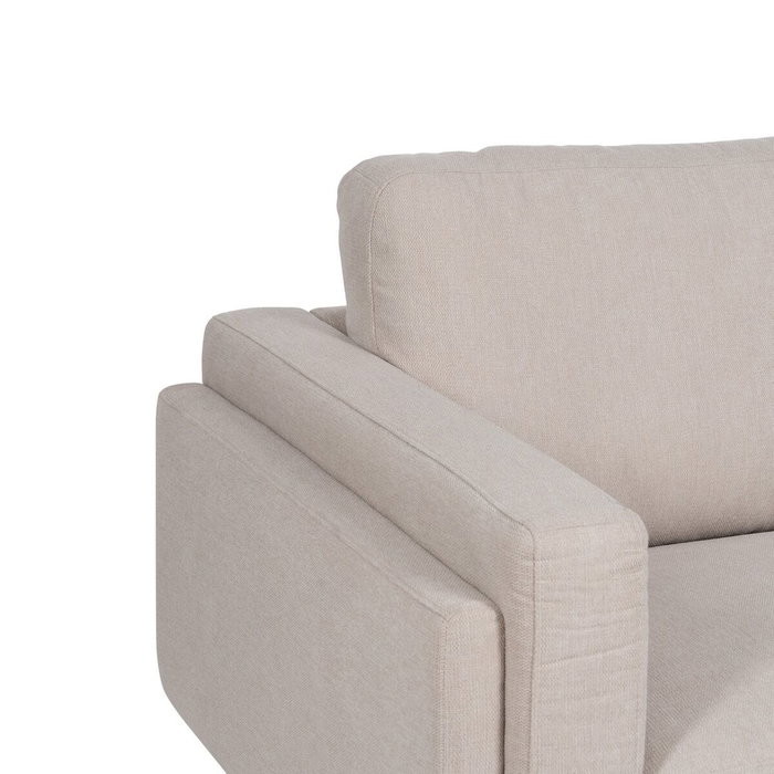 BigBuy Home Canapé trois places Beige BigBuy Home Canapé trois places Beige