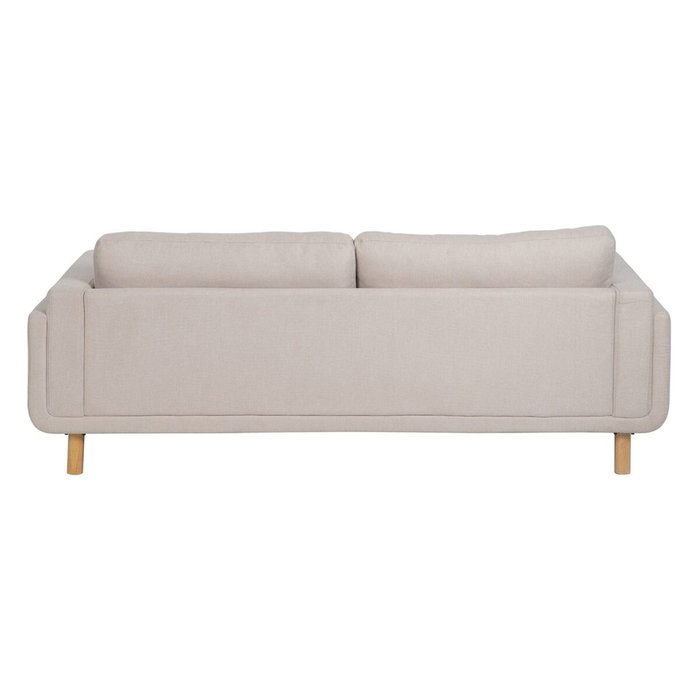 BigBuy Home Canapé trois places Beige BigBuy Home Canapé trois places Beige