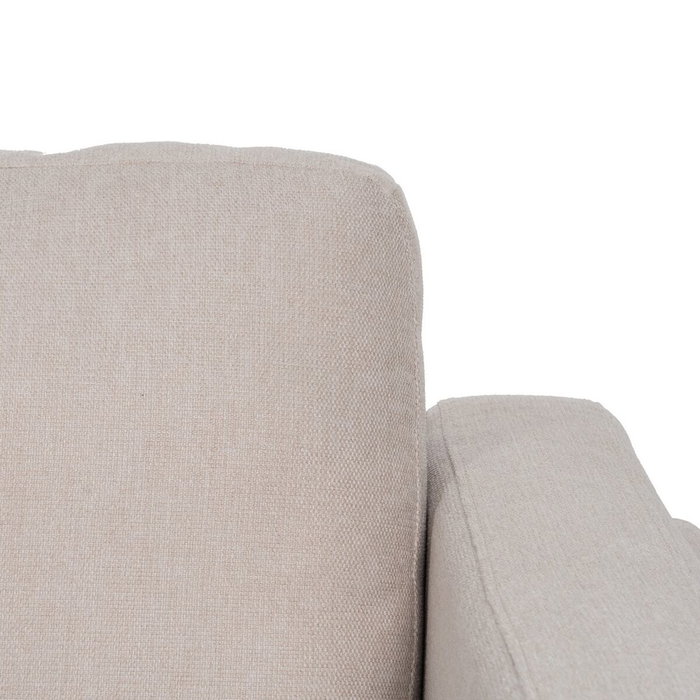 BigBuy Home Canapé trois places Beige BigBuy Home Canapé trois places Beige