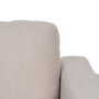 BigBuy Home Canapé trois places Beige
