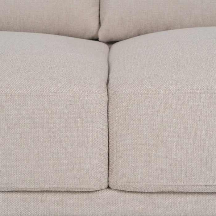 BigBuy Home Canapé trois places Beige BigBuy Home Canapé trois places Beige