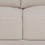 BigBuy Home Canapé trois places Beige