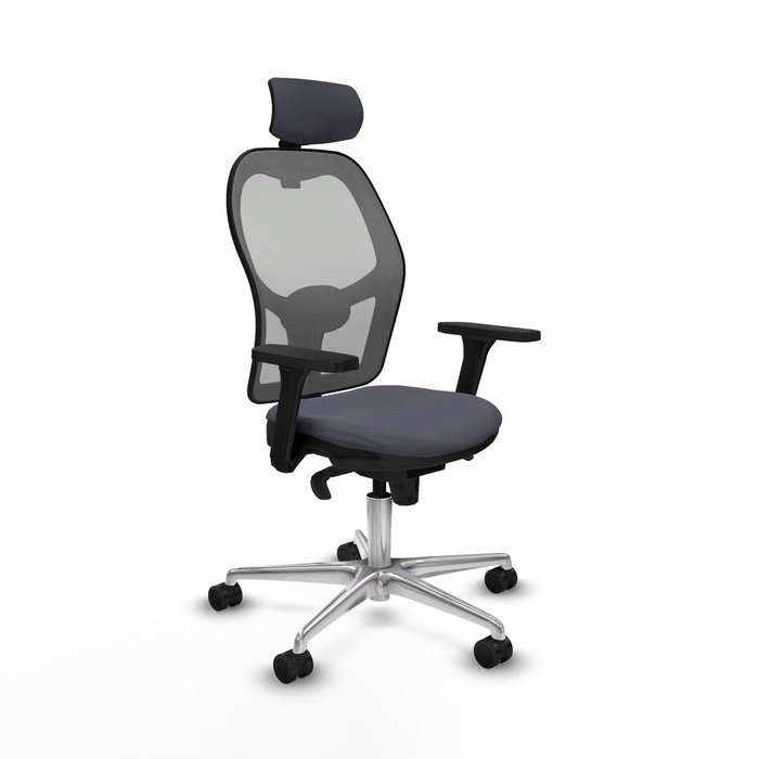 Piqueras y Crespo Chaise de Bureau Jorquera 3D086N2 Gris foncé Piqueras y Crespo Chaise de Bureau Jorquera 3D086N2 Gris foncé
