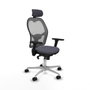 Piqueras y Crespo Chaise de Bureau Jorquera 3D086N2 Gris foncé