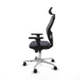 Piqueras y Crespo Chaise de Bureau Jorquera 3D086N2 Gris foncé