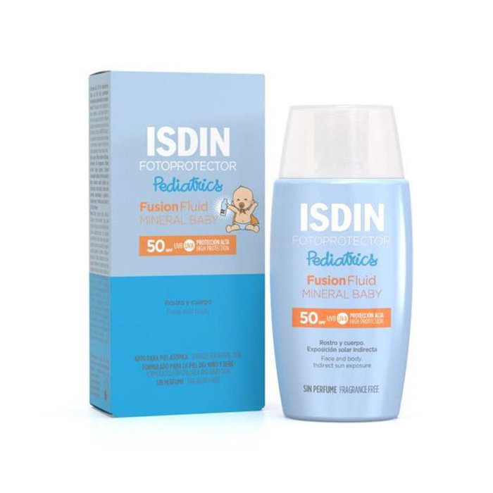 Isdin Fotoprotector Baby Fluide Solaire Minéral SPF 50+ 50 ml Isdin Fotoprotector Baby Fluide Solaire Minéral SPF 50+ 50 ml