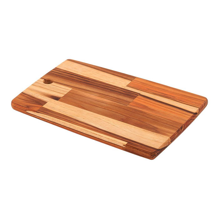 Tramontina Planche à découper et à servir en bois de teca FSC® 34 x 23 x 1,8 cm Tramontina Planche à découper et à servir en bois de teca FSC® 34 x 23 x 1,8 cm