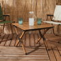 Home Deco Factory Mesa de camping pliable modèle mariposa