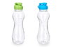 LEKNES Lot de 24 Cantimplores en Plastique 600 ml - Bleu et Vert