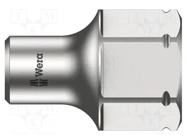 WERA Douille 6 pans HEX 4,5 mm 1/4 pouces 18 mm