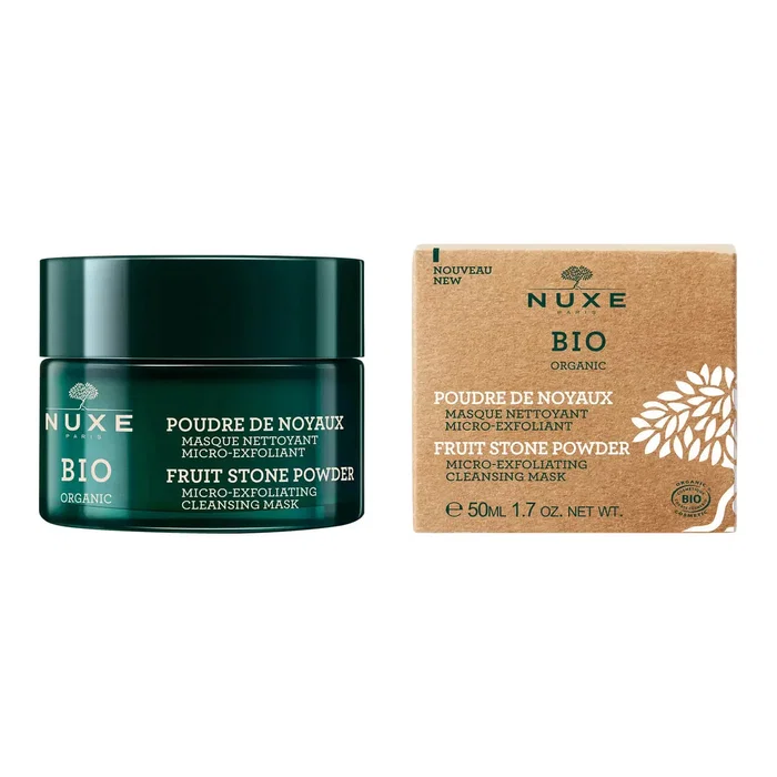 Nuxe Bio Organic Vegan Masque crème exfoliant visage 50 ml