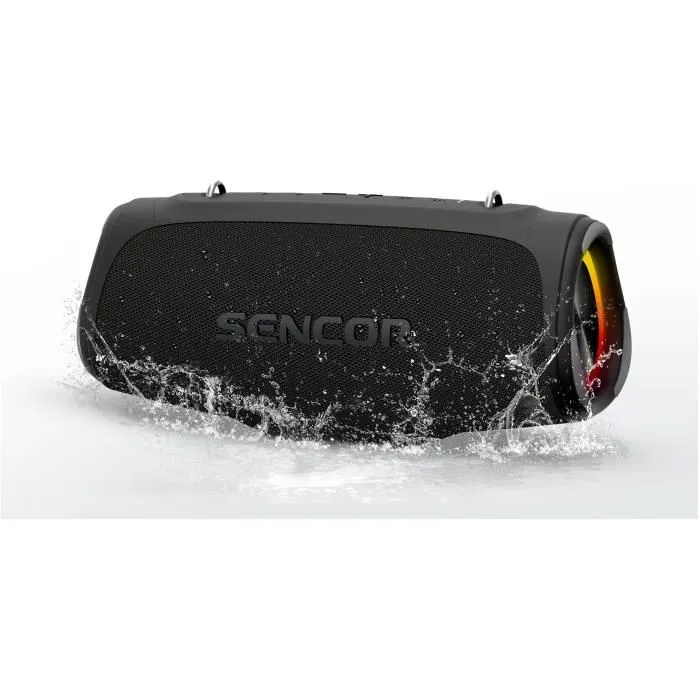 Sencor RESONEX MIDI - Enceinte Bluetooth étanche 80 W - Noir Sencor RESONEX MIDI - Enceinte Bluetooth étanche 80 W - Noir