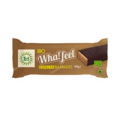Solnatural Wha Feel Snack Bio à l'Épeautre et au Cacao 16Uds Solnatural Wha Feel Snack Bio à l'Épeautre et au Cacao 16Uds