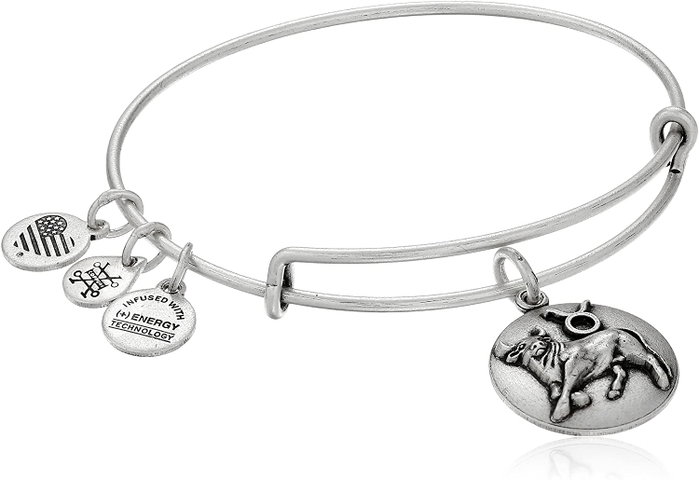 Alex And Ani Pulsera Tauro3 Argentée Alex And Ani Pulsera Tauro3 Argentée