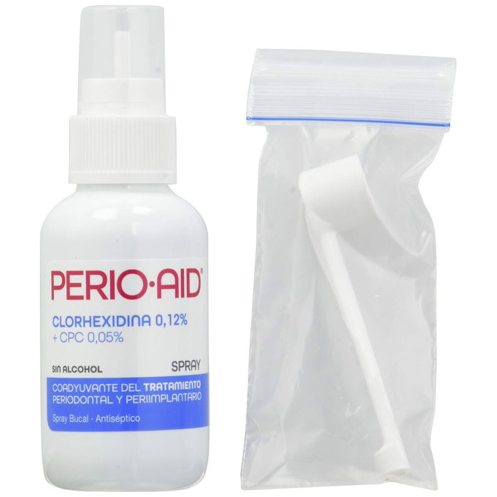 Perio·Aid Spray de traitement à la chlorhexidine 0,12 % + 0,50 % CPC 50 ml Perio·Aid Spray de traitement à la chlorhexidine 0,12 % + 0,50 % CPC 50 ml