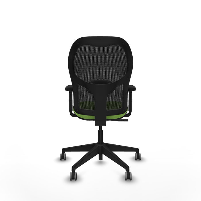 PIQUERAS Y CRESPO Chaise Alocén Synchro Vert pistache et Noir