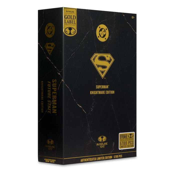 McFarlane Toys DC Multiverse Superman (Future State) (Knightmare) Gold Label 18 cm
