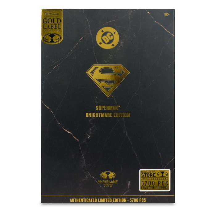 McFarlane Toys DC Multiverse Superman (Future State) (Knightmare) Gold Label 18 cm