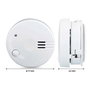 Alecto SD510 Détecteur de fumée compact, Blanc