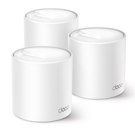 TP-LINK Deco X50 Système Wi-Fi Mesh 3-Pack, Blanc, Réseau Maillé Couverture Intégrale