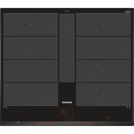 Siemens EX651LYC1F IQ700 - Table de cuisson à induction - 60 cm - Noir - 4 zones de cuisson - Dual LightSlider - 7400 W
