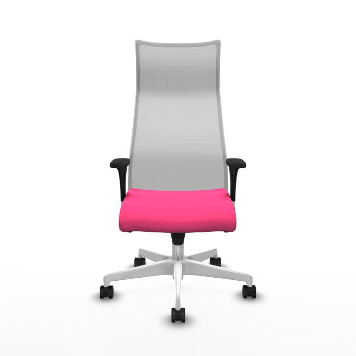 Piqueras y Crespo Chaise de Bureau Albacete Rose et Blanche
