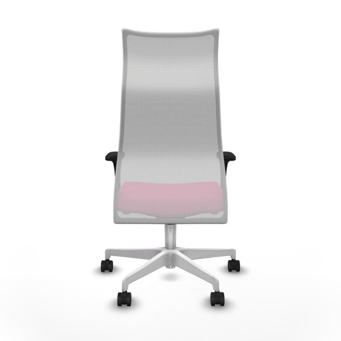 Piqueras y Crespo Chaise de Bureau Albacete Rose et Blanche