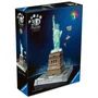 Ravensburger Iconics - Puzzle 3D Statue de la Liberté à Illumination LED, Décoration à Assembler