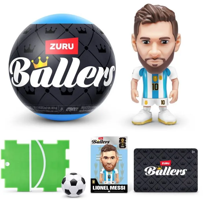 ZURU - Capsule surprise à collectionner - Figurines FIFA Ballers Série 1 - Joueurs de football - Modèle aléatoire - À partir de 3 ans