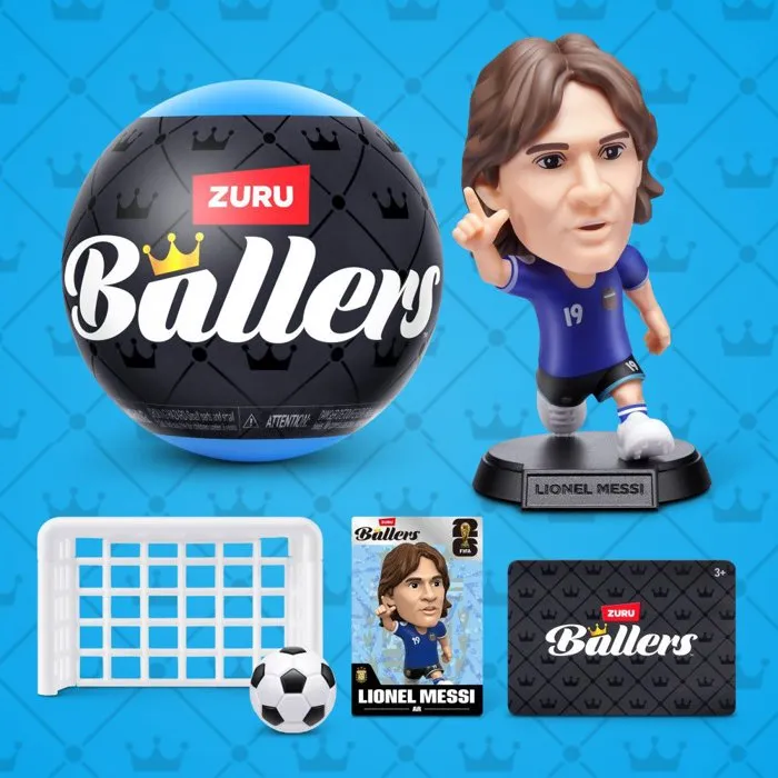 ZURU - Capsule surprise à collectionner - Figurines FIFA Ballers Série 1 - Joueurs de football - Modèle aléatoire - À partir de 3 ans