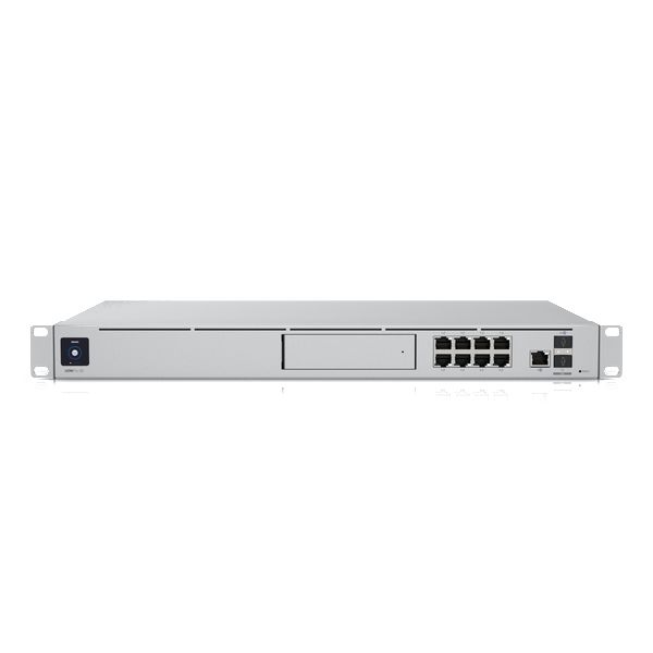 Ubiquiti Dream Machine Special Edition (UDM SE) Console UniFi OS - Routeur tout-en-un, commutateur PoE, NVR, 8 ports GbE LAN, dual-WAN 10G/2.5G, 128 Go SSD, 4 Go DDR4