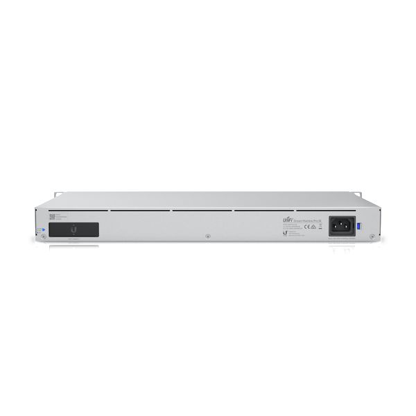Ubiquiti Dream Machine Special Edition (UDM SE) Console UniFi OS - Routeur tout-en-un, commutateur PoE, NVR, 8 ports GbE LAN, dual-WAN 10G/2.5G, 128 Go SSD, 4 Go DDR4