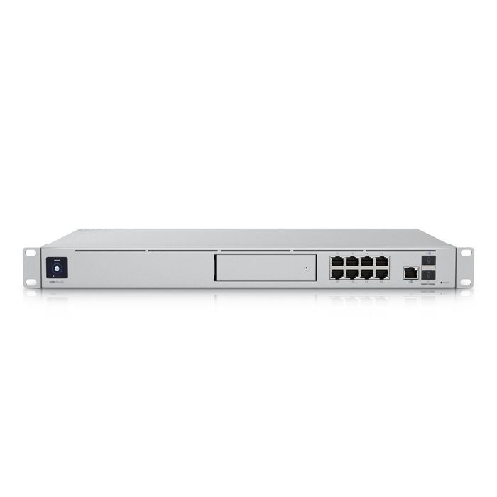 Ubiquiti Dream Machine Special Edition (UDM SE) Console UniFi OS - Routeur tout-en-un, commutateur PoE, NVR, 8 ports GbE LAN, dual-WAN 10G/2.5G, 128 Go SSD, 4 Go DDR4