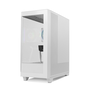 Nox Hummer Ether Caisse Ordinateur Gaming Semi-Tour ATX Blanc avec Panneau Latéral en Verre Courbé et USB-C