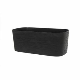 Garden ID Jardinière auto-arrosante Respect 50 x 17 cm Anthracite foncé