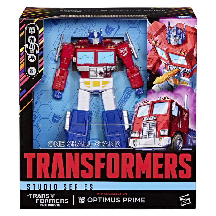 Hasbro Transformers Studio Series Optimus Prime - Figure de collection articulée transformable 40 pas, avec accessoires, 15 cm - pour enfants de 8 ans et plus Hasbro Transformers Studio Series Optimus Prime - Figure de collection articulée transformable 40 pas, avec accessoires, 15 cm - pour enfants de 8 ans et plus