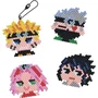 Aquabeads Kit Porte-Clés Naruto 1100 Perles, Figurines Sasuke Sakura Kakashi, Création Eau, À Partir de 4 Ans