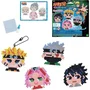 Aquabeads Kit Porte-Clés Naruto 1100 Perles, Figurines Sasuke Sakura Kakashi, Création Eau, À Partir de 4 Ans