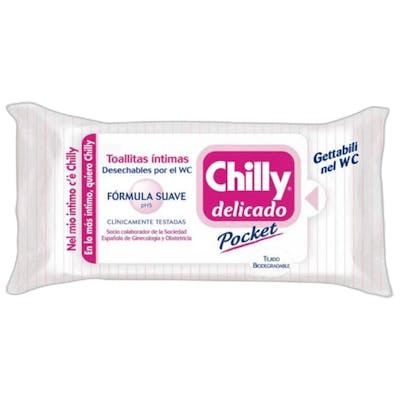 Chilly Delicato Lingettes Intimes 12 unités