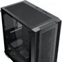 Xigmatek Lux M Boîtier PC Mini Tour Micro-ATX - Noir - Sans Alimentation - Façade Mesh, 4 Ventilateurs RGB, Vitre Trempée - Dimensions 210 x 367 x 420 mm