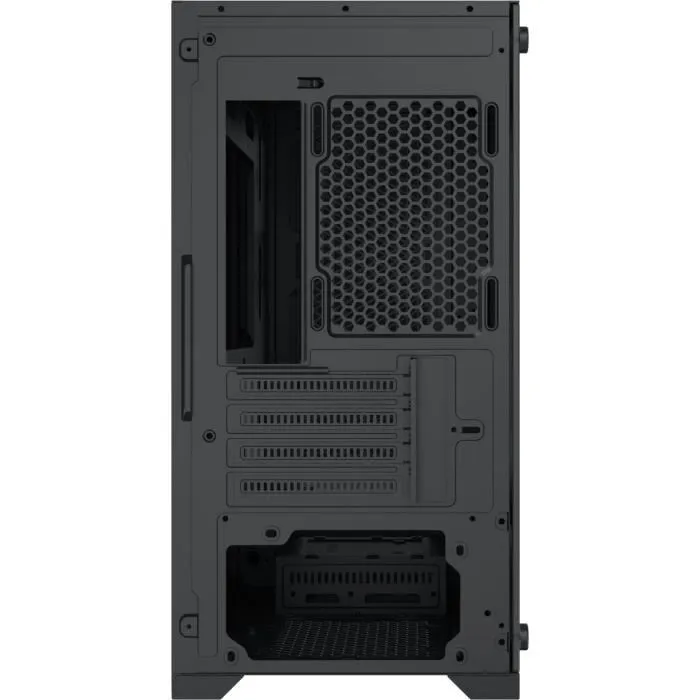 Xigmatek Lux M Boîtier PC Mini Tour Micro-ATX - Noir - Sans Alimentation - Façade Mesh, 4 Ventilateurs RGB, Vitre Trempée - Dimensions 210 x 367 x 420 mm