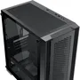 Xigmatek Lux M Boîtier PC Mini Tour Micro-ATX - Noir - Sans Alimentation - Façade Mesh, 4 Ventilateurs RGB, Vitre Trempée - Dimensions 210 x 367 x 420 mm