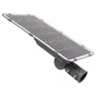 HO-STR150W-SL04-CW Farola LED Solaire 150W 5000K avec Panneau 6V 20W, Batería 15Ah, Capteur Détecteur de Lumière et Télécommande pour Éclairage Public IP65
