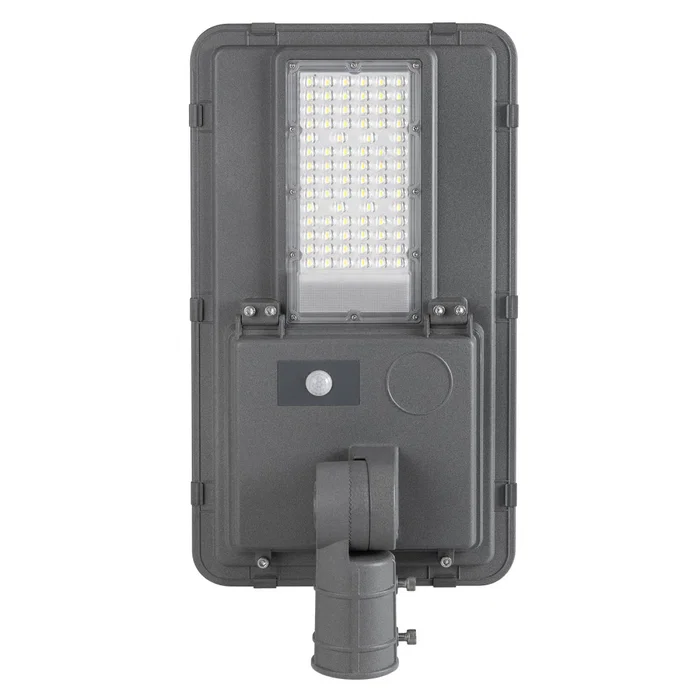 HO-STR150W-SL04-CW Farola LED Solaire 150W 5000K avec Panneau 6V 20W, Batería 15Ah, Capteur Détecteur de Lumière et Télécommande pour Éclairage Public IP65