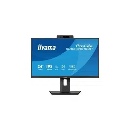 Iiyama ProLite XUB2790QSUH-B2 - Écran PC 23,8 pouces Full HD (1920x1080) Dalle IPS 100Hz, Ports HDMI et DisplayPort, USB Hub, Webcam 5MP intégrée, Pied réglable